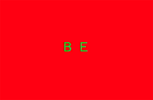 be